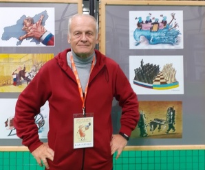 Dnes aktuálne ukrajinský karikaturista Vladimír Kazanevský