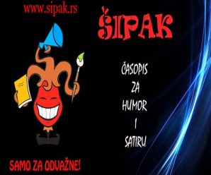 Dnes aktuálne srbský časopis Šipak