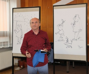 Dnes aktuálne výtvarník a známy slovenský humorista Vladimír Pavlík