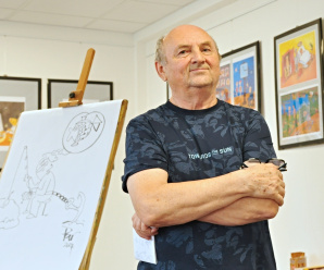 Dnes aktuálne ďalší úspech nášho karikaturistu Vladimíra Pavlíka