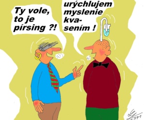 Dnes satirickými obrázkami prispel Ladislav Talčík